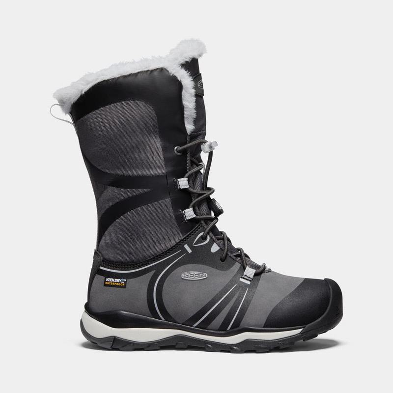 Keen Terradora Kışlık Waterproof - Çocuk Kışlık Bot - Siyah/Gri - Türkiye (921608ZSB)